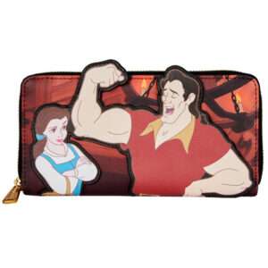 Loungefly Disney La Bella E La Bestia Villains Gaston Scene Portafoglio Loungefly