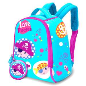 Love Pirates Zaino + Borsellino Neoprene Zaino 25cm Bambino Licensing