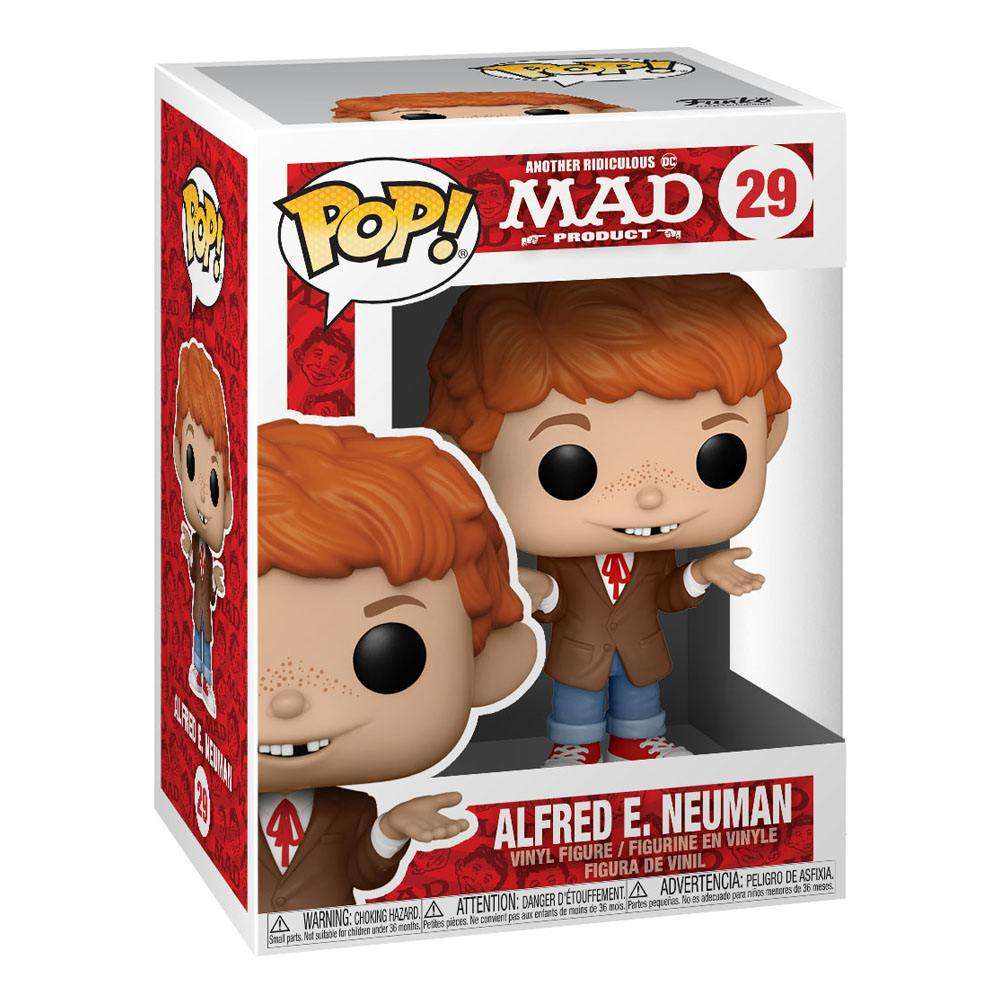 Mad Pop! Tv Figure Vinile Alfred E. Neuman 9 Cm Funko