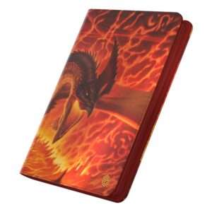 Magic Tarkir: Dragonstorm Zipfolio 360 Xenoskin Magmatic Hellkite Ultimate Guard
