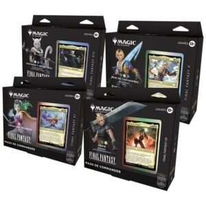 Magic The Gathering Final Fantasy Commander Decks Display (4) [ESP]