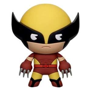 Marvel 3d Magnet Wolverine Brown Suit Con Figure Int.