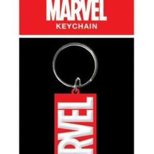 Marvel Comics Portachiavi in Gomma Logo Marvel 6 Cm Pyramid International