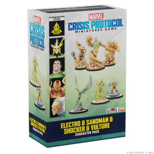 Marvel Crisis Protocol - Electro & Sandman & Shocker & Vulture - Espansione Gioco 14+ (ENG) -Asmodee