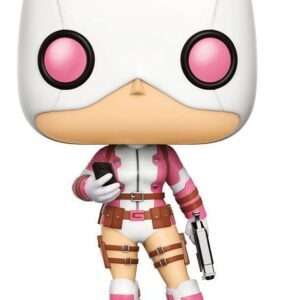 Marvel Funko POP Vinile Figura Gwenpool Mascherata con Pistola 9 cm