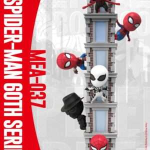 Marvel Mini Uova Attack Figura 8 Cm Assortment Spider-man 60th Anniversary (6) Beast Kingdom Toys