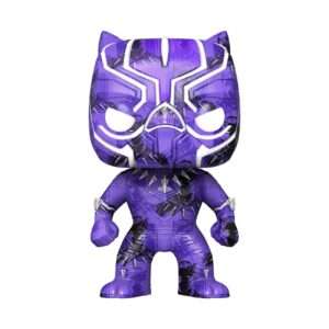 Marvel Pop! Artist Series Vinile Figura Black Panther Special Edition 9 Cm Funko