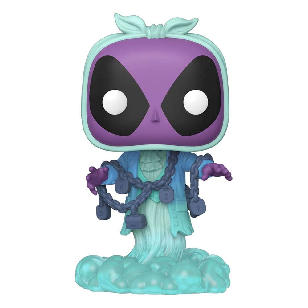 Marvel Pop! Plus Vinile Figura Deadpool As Jacob Marley 9 Cm Funko