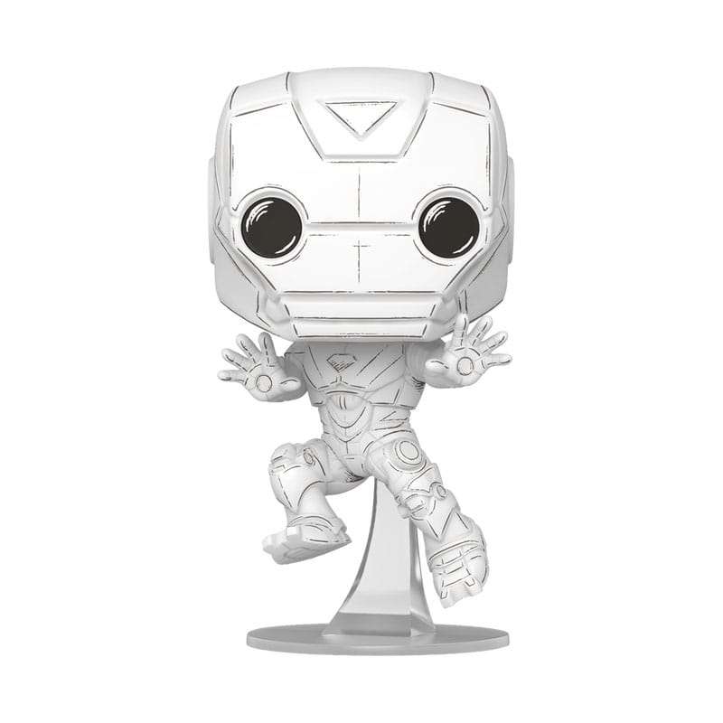 Marvel Pop! Vinile Figura Sketched - Iron Man 9 Cm Funko