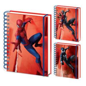 Marvel Spiderman A5 3d Lenticular Agenda Pyramid