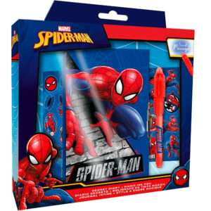 Marvel Spiderman Diario + Magic Pen Bambino Licensing