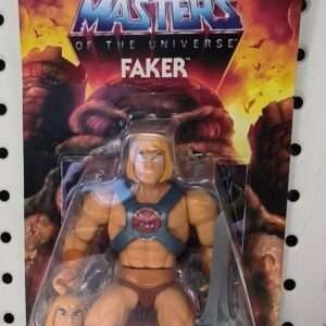 Masters Of The Universe Origins Action Figura Faker 14 Cm Mattel Scatola Rovinata