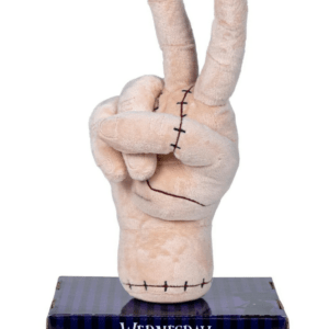 Mercoledì Addams Peluche Mano "La Cosa" Simbolo di Vittoria in Piedi 25 cm