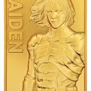 Metal Gear Solid 2 Ingot Raiden 24k Gold Plated Edizione Limitata Fanattik