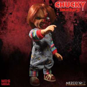 Mezco Toys Bambino Play 3 Pizza Face Chucky Talking Action Figure