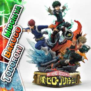 MHA MIDORIYA BAKUGOTO DOROKI DLX BONUS STATUA PRIME 1 STUDIO