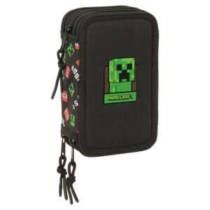 Minecraft Astuccio Triplo 37 Pezzi Safta