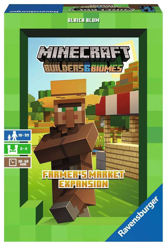 Minecraft Builders Biomes: Farmers Market Expansion Espansione Ravensburger