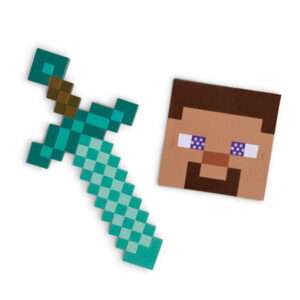 Minecraft Mask + sword Disguise