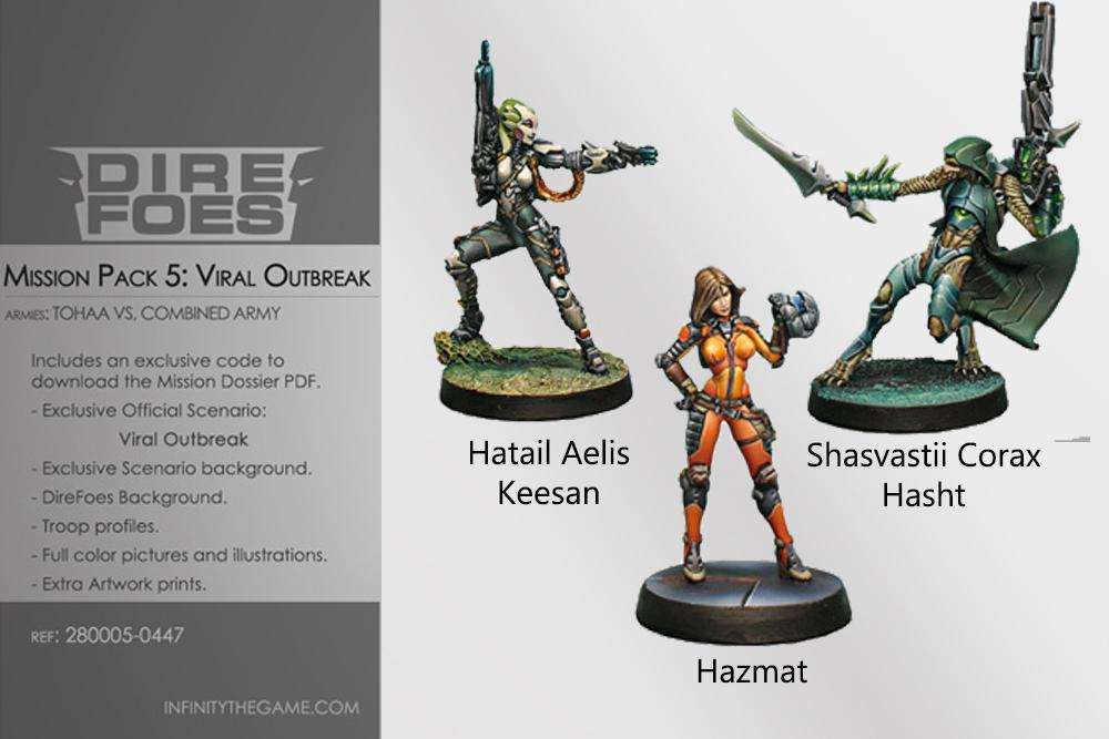 Mission Pack 5 Viral Outbreak Wargame Corvus Belli