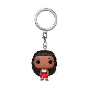 Moana 2 Pop! Vinile Portachiavis 4 Cm Moana In Red Skirt Funko
