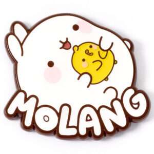 Molang E Piu Piu Logo Spilla Badge The Carat Shop