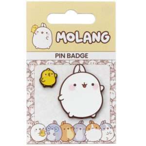 Molang E Piu Piu Spilla Badge The Carat Shop