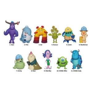 Monsters, Inc. 3d Pvc Bag Clips Series 36 Con Figure Int.
