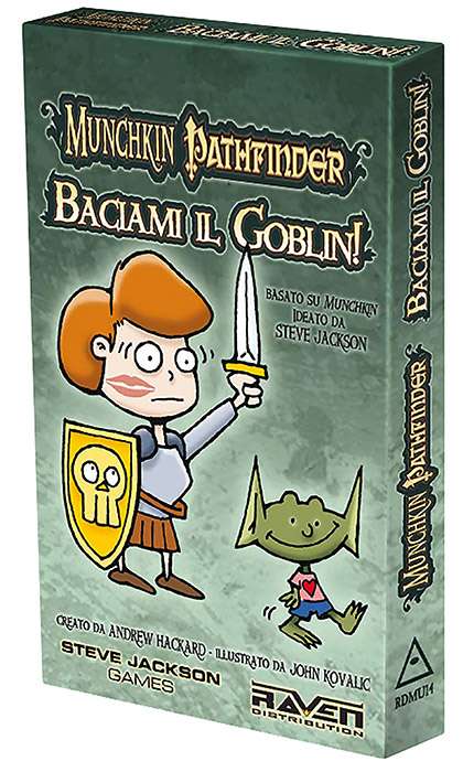MUNCHKIN PATHFINDER - BACIAMI IL GOBLIN! GIOCHI DA TAVOLO TAVOLO/SOCIETA'