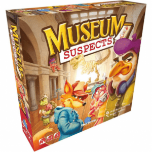 Museum Suspects - Gioco Da Tavolo 8+ (Eng- Fra) Regole in Italiano Incluse - Ghenos Games