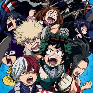 My Hero Academia Poster Pack Cobalt Blast Group 61 X 91 Cm  Pyramid International