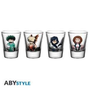 My Hero Academia - Set Di 4 Shooters - "heroes"