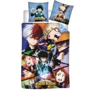 My Hero Academy Microfibre Copripiumino Letto 90cm