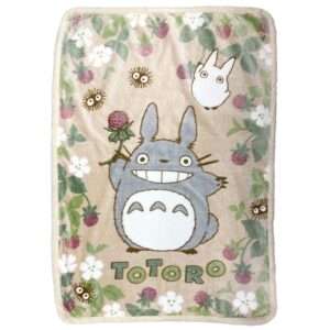 My Neighbor Totoro Fluffy Blanket Totoro Rapsberry 100 X 140 Cm Marushin