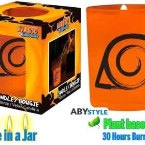 Naruto Konoha Candle In A Brocca Candela Abystyle Studio