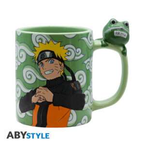 Naruto Shippuden - Tazza 3d Handle - Naruto E Gama-chan