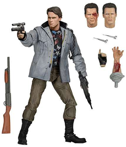 Terminator Action Figure T-800 Tech Noir 17 Cm Neca