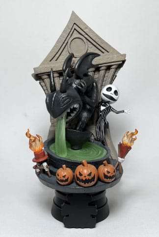 Nightmare Before Natale D-stage Pvc Diorama The King Of Halloween 15 Cm Beast Kingdom Toys