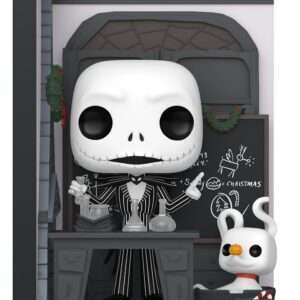 Nightmare Before Natale Pop! Nooks Vinile Figura Jack Skellington's Room 9 Cm Funko