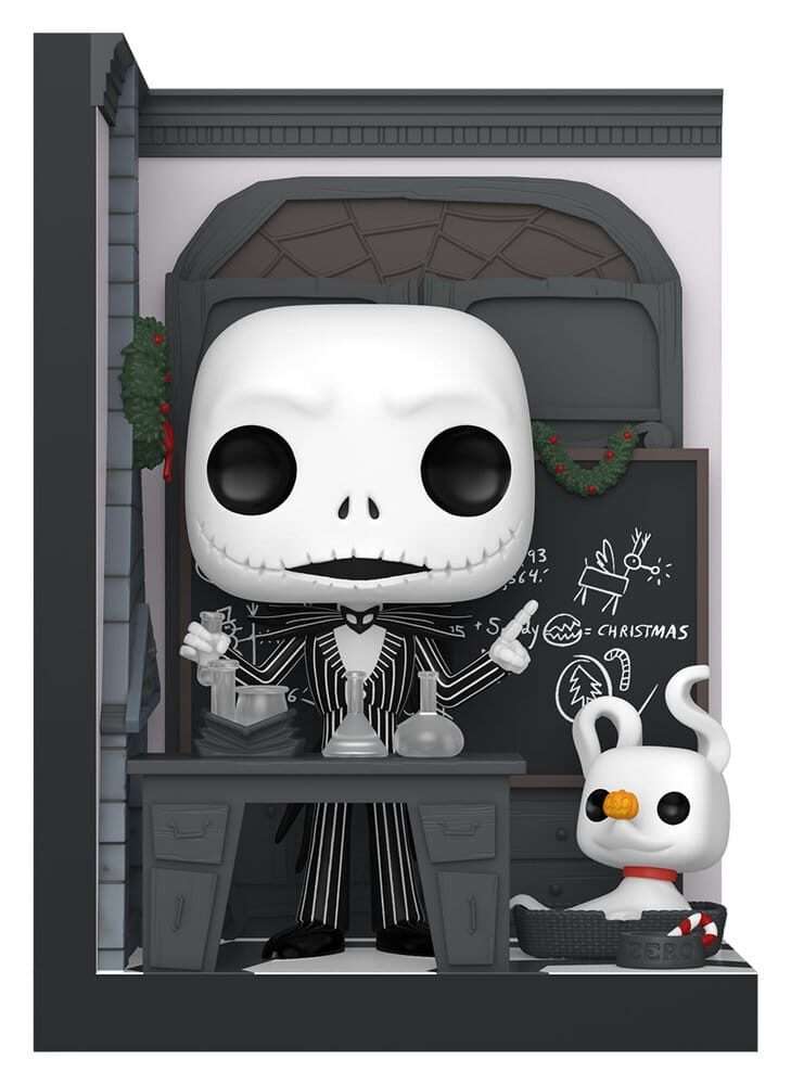 Nightmare Before Natale Pop! Nooks Vinile Figura Jack Skellington's Room 9 Cm Funko