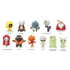 Nightmare Before Natale Pvc Bag Clips Serie 3 Con Figure Int.