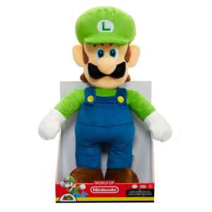 Nintendo Super Mario Luigi Jumbo Peluche 50cm Jakks Pacific