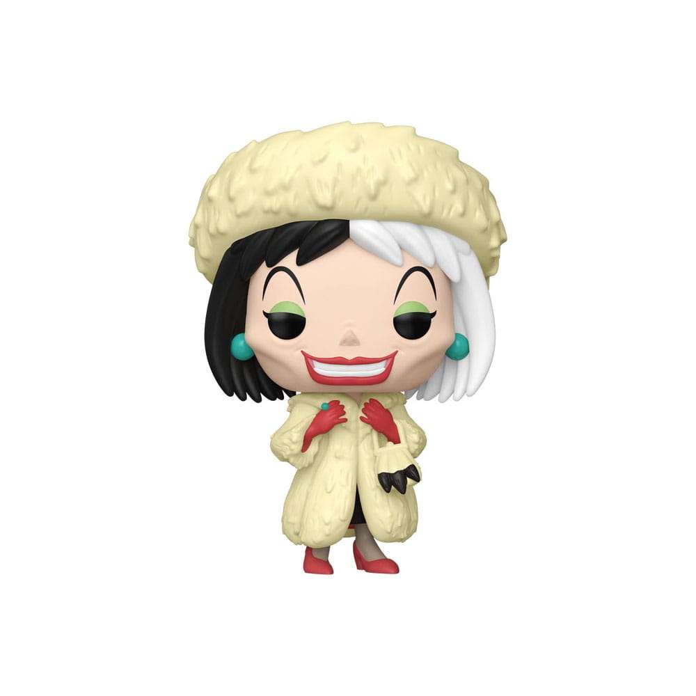 One Hundred E One Dalmatians Pop! Vinile Figures Crudelia De Mon De Vil 9 Cm Funko