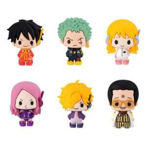 One Piece Chokorin Mascot Series Trading Figura 6-pack Egghead Ver. 5 Cm Megahouse
