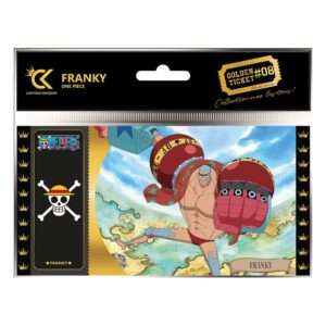 One Piece Golden Ticket Black Edition -08 Franky Case  Cartoon Kingdom