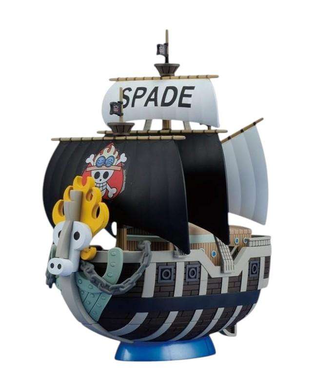 One piece Grand Ship Collection Model Kit Spade Pirates Ship 13 Cm Bandai