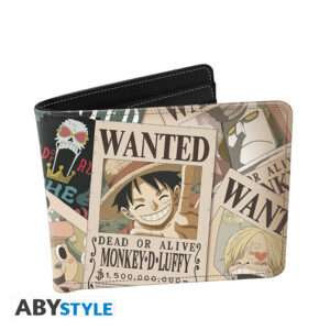 One Piece - Portafoglio "Wanted" - Vinile - Abystyle