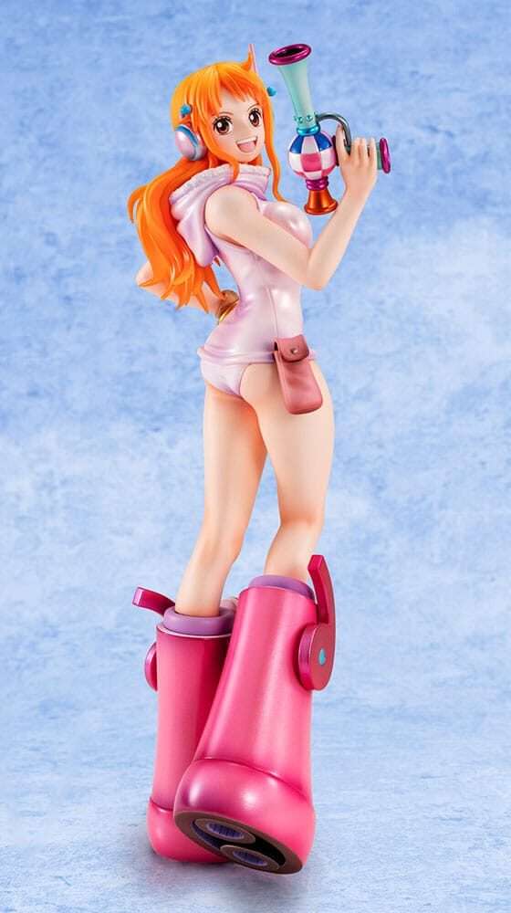 One Piece Portrait Of Pirates Pvc Statua Nami Evolutionary History 25 Cm Megahouse