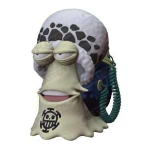 One Piece Salvadanaio in Pvc Lumacofono Trafalgar Law 14,5 Cm Plastoy