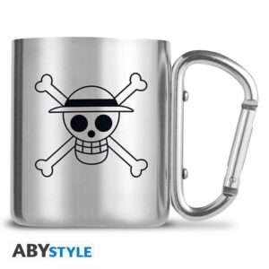 One Piece - Tazza Luffy & Teschio Carabiner - Abystyle Studio